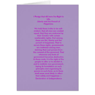 Declaration of Independence jGibney The MUSEUM Zaz Cards