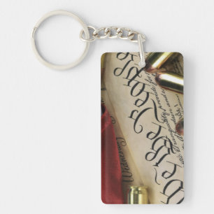 Declaration of Independence   Keychain