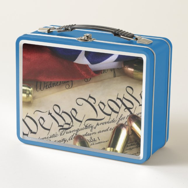 Declaration of Independence   Metal Lunch Box (Front)