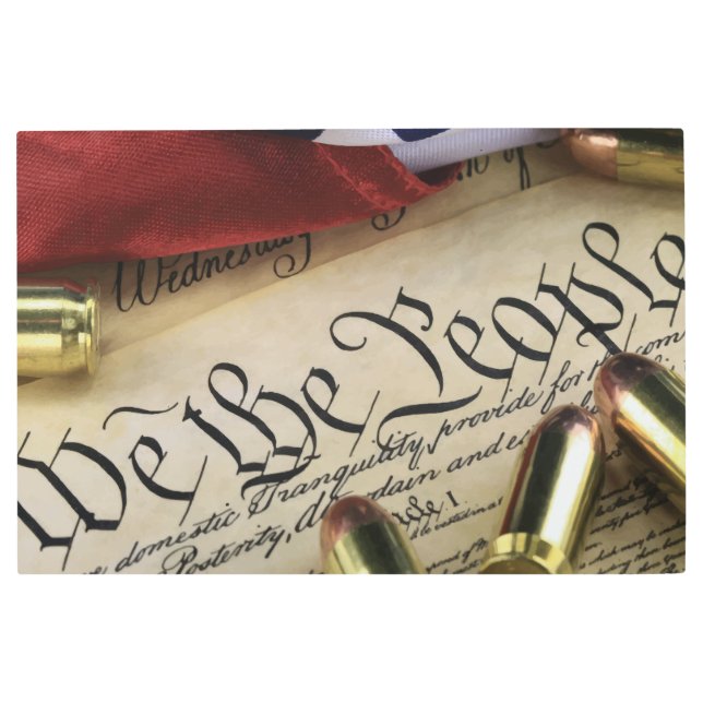 Declaration of Independence   Metal Print (Front)
