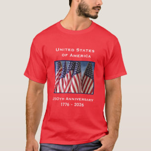Declaration of Independence on Back July 4th 1776 T-Shirt