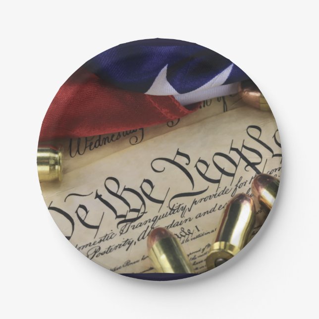 Declaration of Independence   Paper Plates (Front)