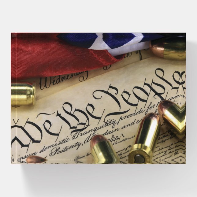 Declaration of Independence  Paperweight (Front)