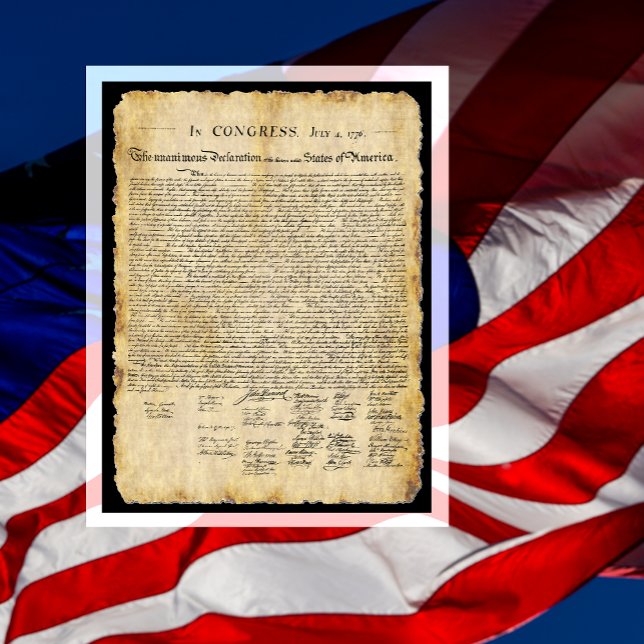 Declaration of Independence Postcard (Creator Uploaded)