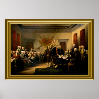 Declaration of Independence Poster