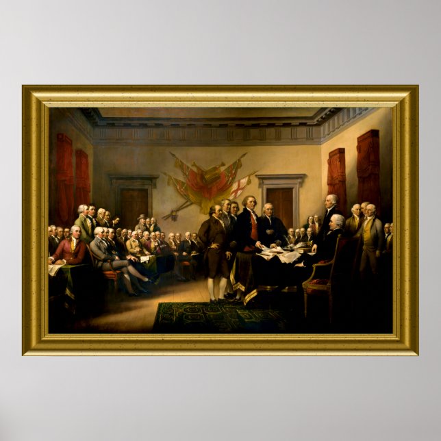 Declaration of Independence Poster (Front)
