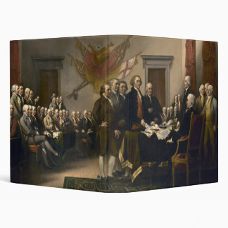 Declaration Of Independence Presented To Congress Binder