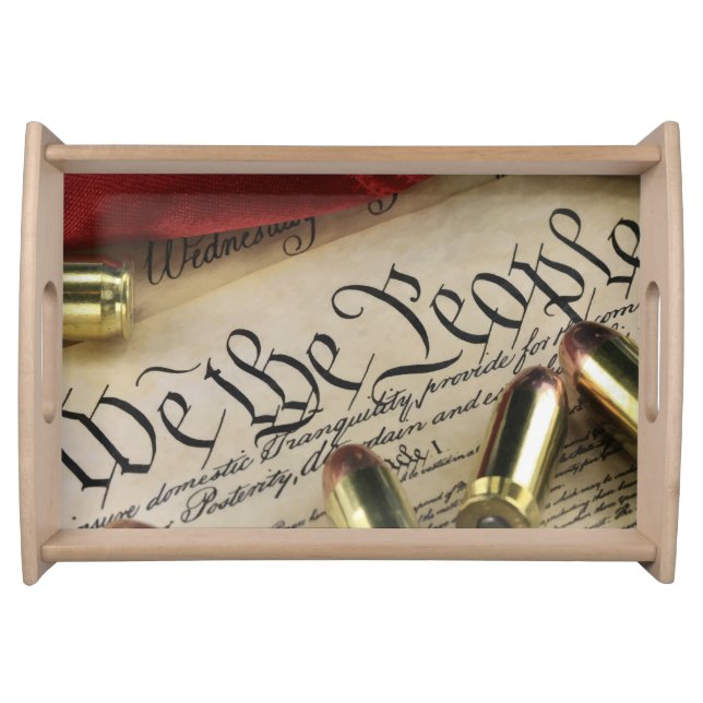 Declaration of Independence   Serving Tray (Front)