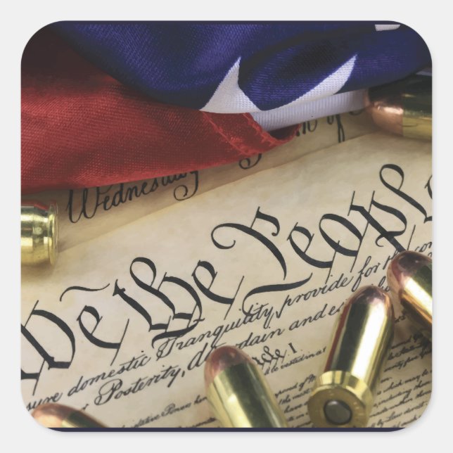 Declaration of Independence   Square Sticker (Front)