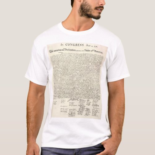 Declaration of Independence T_Shirt