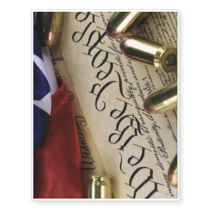 Declaration of Independence  Temporary Tattoos