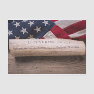 Declaration of Independence Tissue Paper