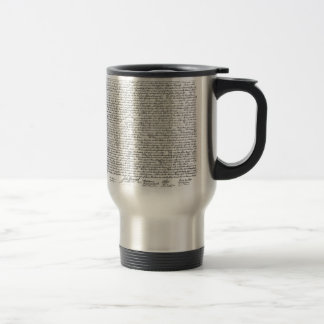 Declaration of Independence Travel Mug
