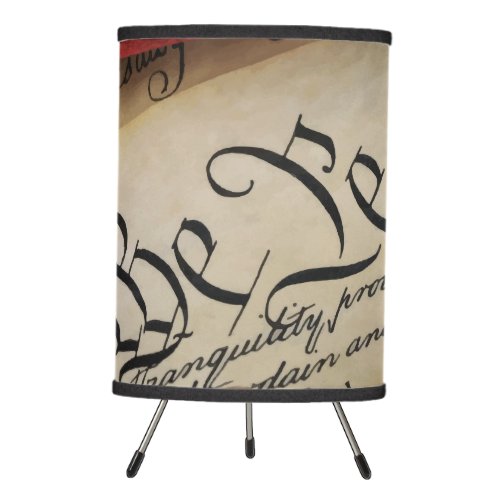 Declaration of Independence   Tripod Lamp