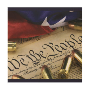 Declaration of Independence Wood Wall Art