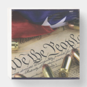 Declaration of Independence Wooden Box Sign