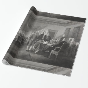 Declaration of Independence Wrapping Paper