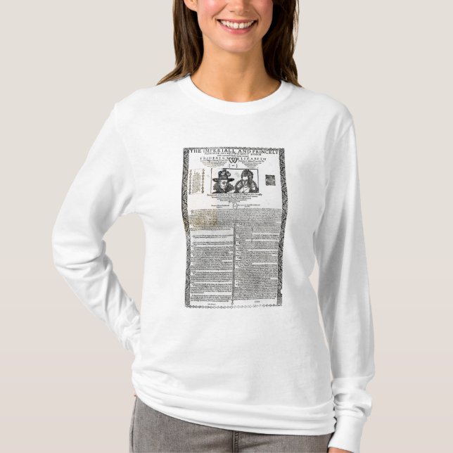 Declaration of the marriage of Frederick V T-Shirt (Front)
