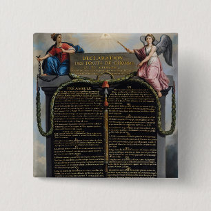 Declaration of the Rights of Man and Citizen Button
