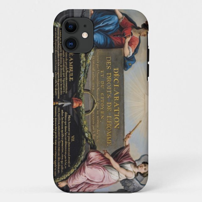 Declaration of the Rights of Man and Citizen Case-Mate iPhone Case (Back)