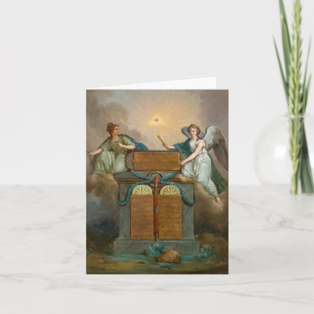 Declaration of the Rights of Man and of Citizen Thank You Card (Front)