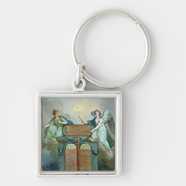 Declaration of the Rights of Man and the Citizen Keychain (Front)