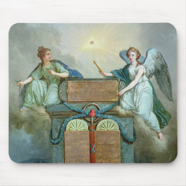 Declaration of the Rights of Man and the Citizen Mouse Pad (Front)