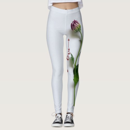 Declare Your Love in Style Love Language Leggings