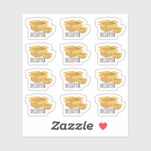 Declutter Home Organizing Calendar Bujo Planner Sticker