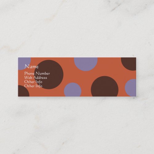 Deco A2 Profile Card Business Card