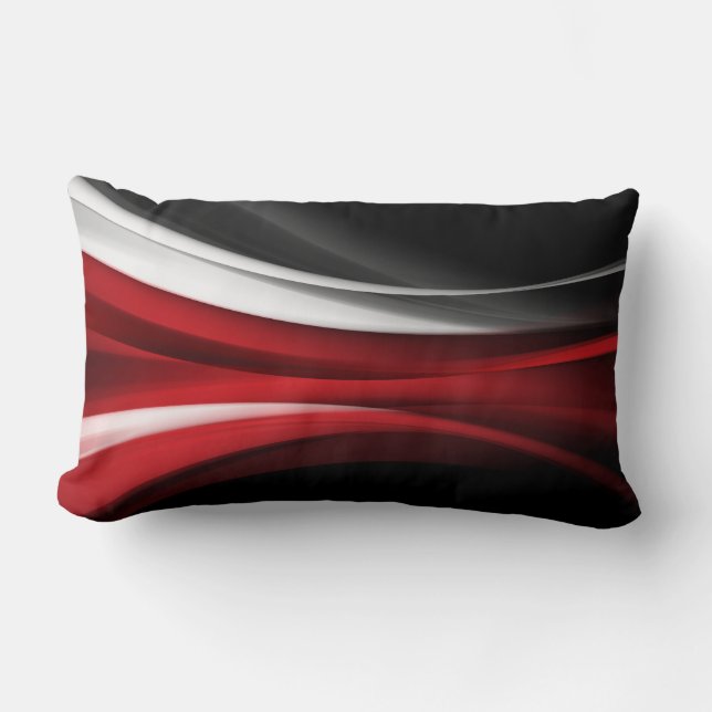 Deco Abstract3 Lumbar Pillow (Front)