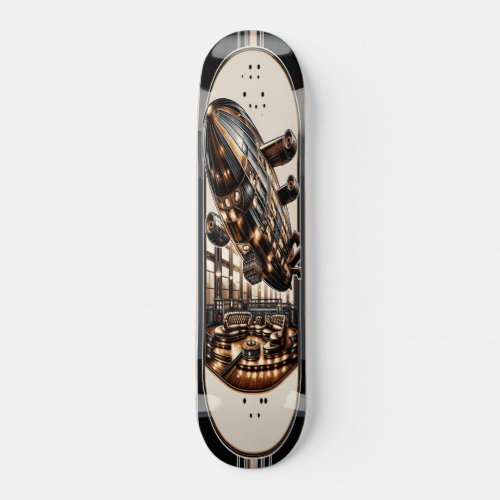 Deco Airship Elegance Deck Skateboard