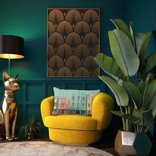 Deco Architecture Dreamscape Lumbar Pillow