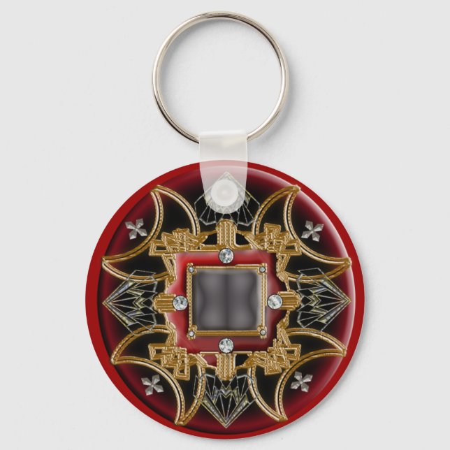 deco bloodcross keychain (Front)