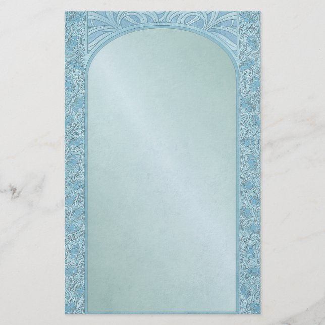 Deco Blue - Stationery (Front)