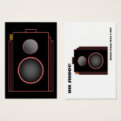 Deco Camera Bookmark (Bremen) (Front & Back)