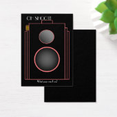 Deco Camera Bookmark (Parisian) (Desk)