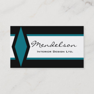 Deco Decor Aqua Design Company Business Card