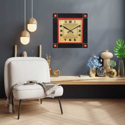 Deco Design Wall Clock
