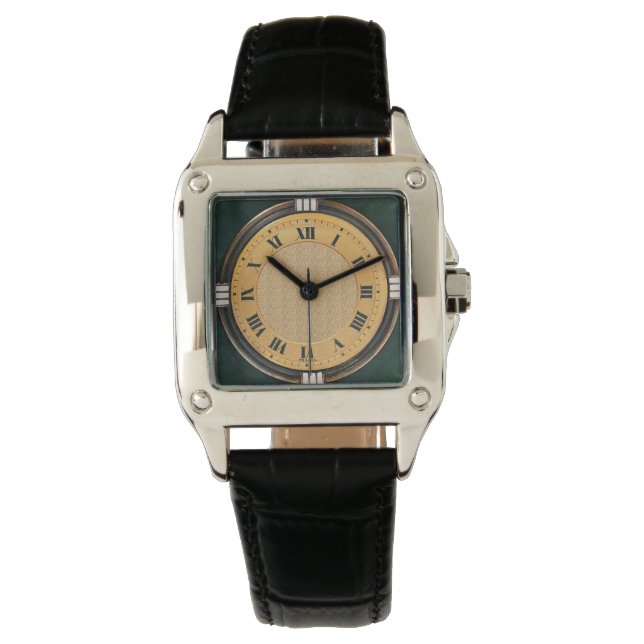 Deco Design Wall Clock Watch (Front)