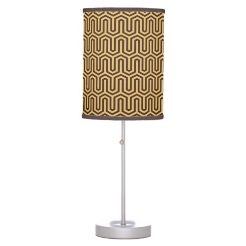 Deco Egyptian motif _ caramel and chocolate Table Lamp