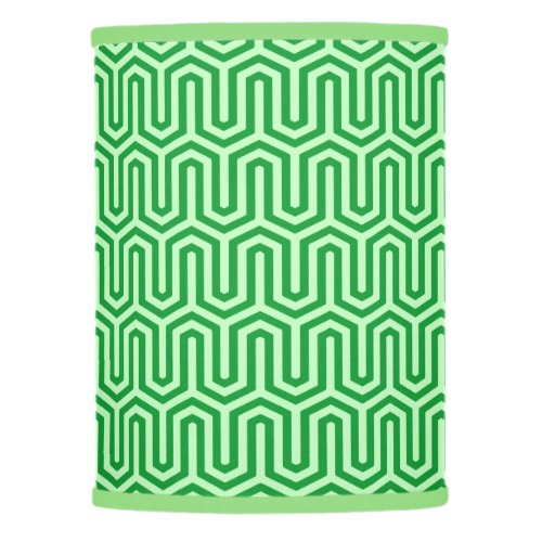 Deco Egyptian motif _ jade green Lamp Shade