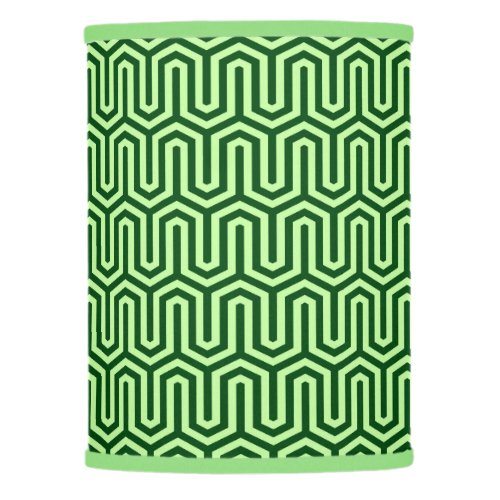 Deco Egyptian motif _ pine green Lamp Shade