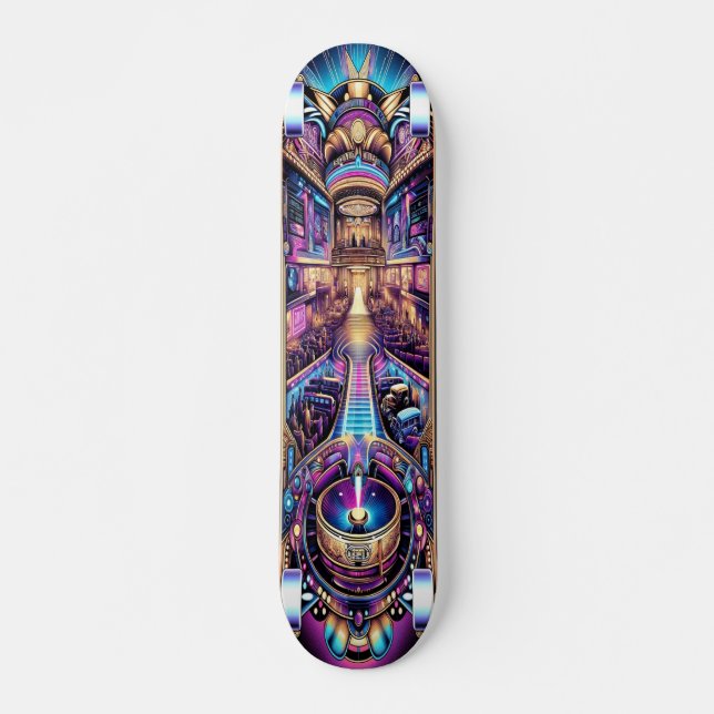 "Deco Entertainment Spectacle Deck" Skateboard (Front)