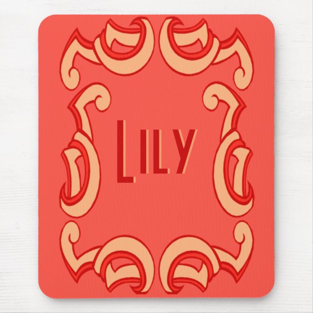 Deco Frame Mouse Pad (Front)