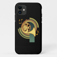 Deco French Horn