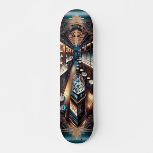 Deco Gemstone Boutique Deck Skateboard