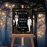 Deco Harlem Nights Flapper and Gentleman Welcome Poster