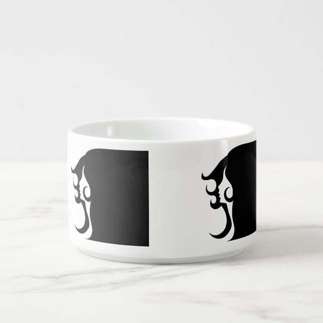 Deco Mod Woman Chili Bowl (Center)