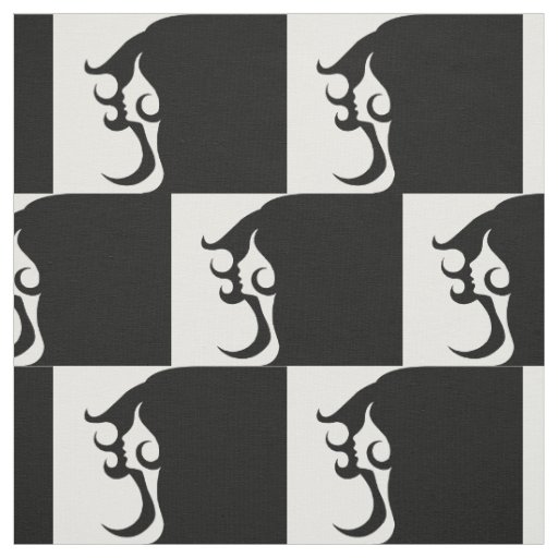 Deco Mod Woman Fabric